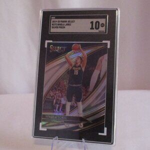 2019-20 Panini Select Courtside Prizm Silver Nikola Jokic SSP 273 SGC 10